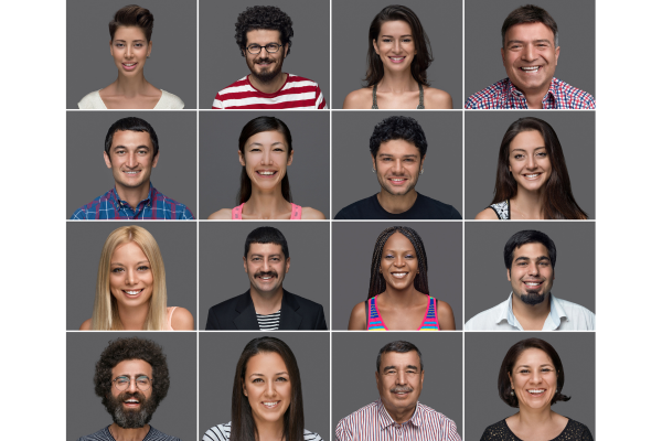 Headshots Of Multi-Generational Group